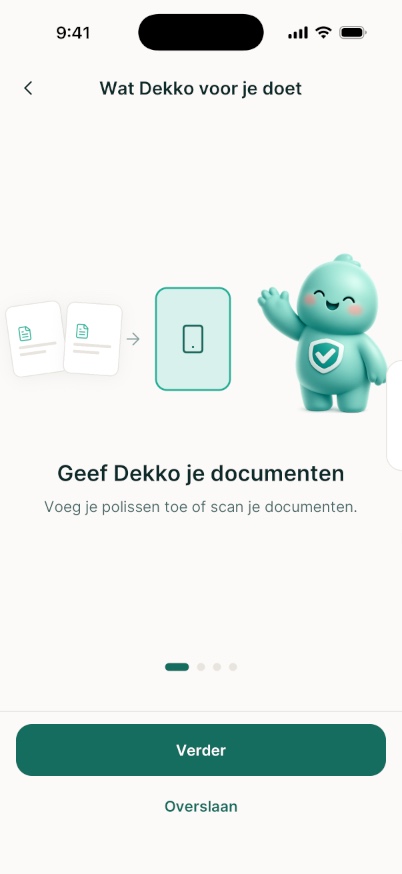 Geef Dekko je documenten