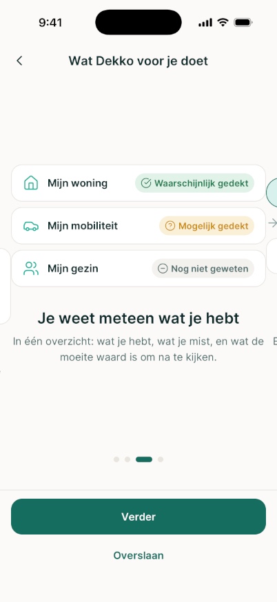 Je weet meteen wat je hebt