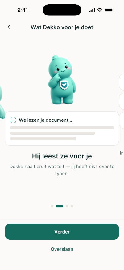 Hij leest ze voor je